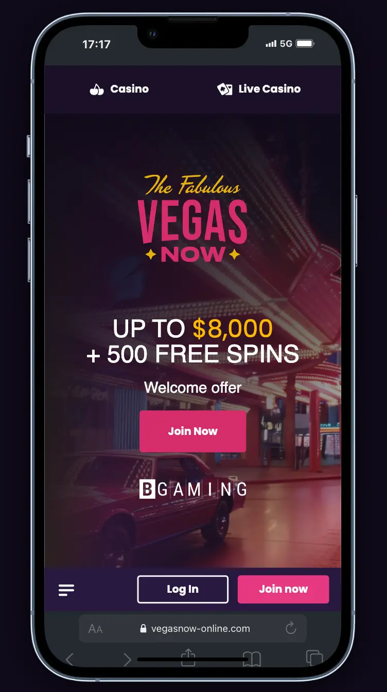 vegasnow app